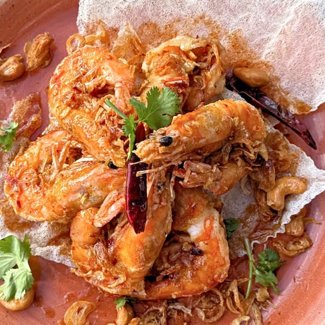 Crispy Tamarind Shrimp.
