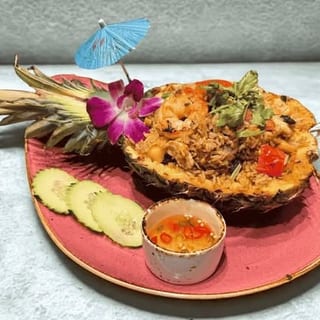 Pineapple fried rice
