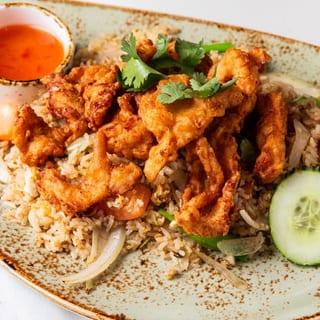 Crispy Chicken Fried Rice