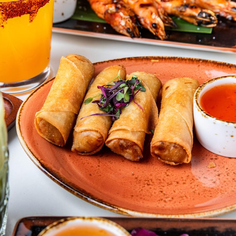 Savor Our Spring Rolls